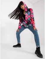 Mikina RV BL 8118.89 černá a růžová Mikina RV BL 8118.89 černá a růžová