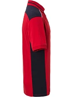 Daiber JN 858 Pánské pracovní piqué polo - Color 02.0858 red/navy Daiber JN 858 Pánské pracovní piqué polo - Color 02.0858 red/navy