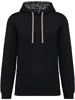 Kariban K 4013 Unisex mikina s kapucí 20.K013 black/mexican skull Kariban K 4013 Unisex mikina s kapucí 20.K013 black/mexican skull