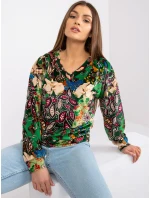 Halenka DHJ BZ 6033 2.46P zelená Halenka DHJ BZ 6033 2.46P zelená