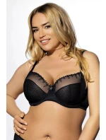 Dámská měkká podprsenka BC 343 Michelle černá - Kinga Dámská měkká podprsenka BC 343 Michelle černá - Kinga