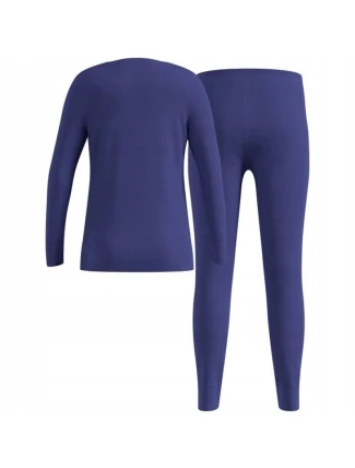 Termoaktivní prádlo - Odlo Set dlouhý MERINO 200 velikost 164cm Modrá