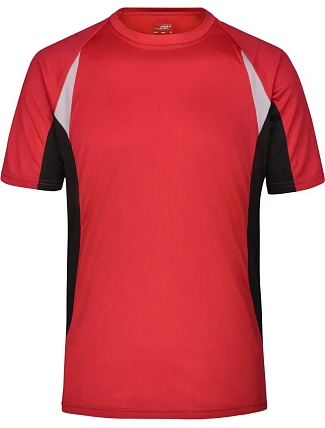 Daiber JN 391 Pánské běžecké tričko 02.0391 red/black Daiber JN 391 Pánské běžecké tričko 02.0391 red/black