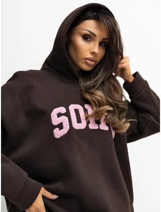 RV BL mikina A1043.17 tmavě hnědá