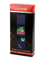 Pánské ponožky A63 Premium - CORNETTE Pánské ponožky A63 Premium - CORNETTE