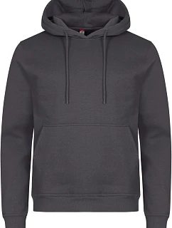 Clique Miami Hoody Unisex mikina s kapucí 67.1031 metal grey