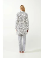 Vamp - Šedý župan s potiskem králíčka 21462 - Vamp Vamp - Šedý župan s potiskem králíčka 21462 - Vamp