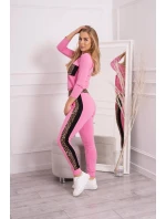 Leopardí sada světle růžová Leopardí sada světle růžová