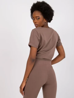 Tričko RV TS 4838.73P hnědá