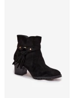 Boty na podpatku  model 219573 Step in style