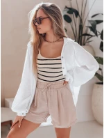 Dámské šortky RELAX TIME béžové FashionStreet SY0458