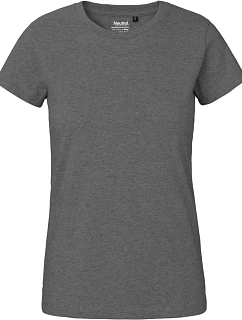 Neutral O 80001 Dámské tričko z těžké bio bavlny 77.8001 dark heather