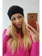 Sandra K210 fleecová čepice černá Sandra K210 fleecová čepice černá