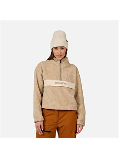 Dámská mikina ROSSIGNOL W ALLTRACK HZ FLEECE, šedá