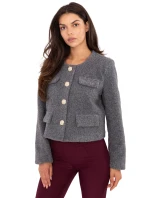 IT KR bunda FL9586.64 tmavě šedá