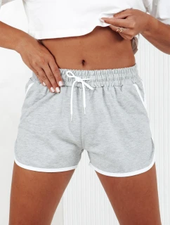 Dámské teplákové kraťasy TOP SPORT light grey FashionStreet SY0406