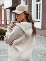 Dámská bunda z alpaky KATHERINE beige FashionStreet TY4540