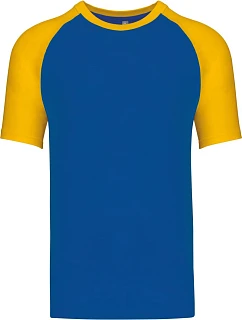 Kariban K 330 Baseballové tričko 20.K330 royal blue/yellow