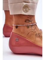 Dámské baleríny ZAXY se srdcem LL285028 Růžová