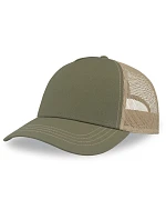 Atlantis Headwear Rapper Canvas-S 5 panelová Trucker kšiltovka 33.0234 olive/khaki Atlantis Headwear Rapper Canvas-S 5 panelová Trucker kšiltovka 33.0234 olive/khaki