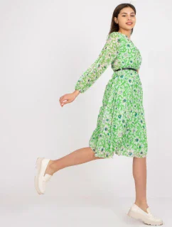 Šaty DHJ SK 10536A 1.80 světle zelená