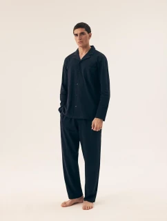 Pyžamo Henderson 43036 Mos long/r M-3XL pruhované