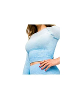 GymHero Ombre Rushguard s dlouhým rukávem LONG-BABYBLUE Modrá M GymHero Ombre Rushguard s dlouhým rukávem LONG-BABYBLUE Modrá M