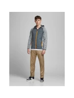 Prošívaná bunda Jack&Jones JJEMULTI QUILTED JACKET 12182242 GREY MELANGE/SET-IN SLE