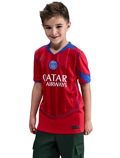Dětský dres Nike PSG Stadium 2025/26 červená HM4126 680