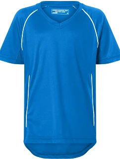 Daiber JN 386K Dětské týmové tričko 02.386K royal/white