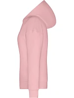 Daiber 8033 Dámská mikina s kapucí "Lounge" 02.8033 soft pink