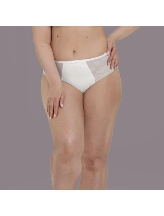 Rosemary kalhotky vyšší+ 1385 white - RosaFaia