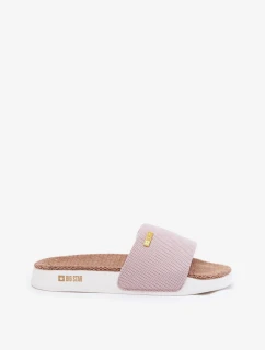 Dámské pantofle Big Star – světle růžové