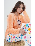 Dámské pyžamo dlouhé Kuličky Dámské pyžamo dlouhé Kuličky