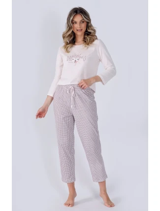 Leveza Danna pyžamo 1505 7/8 S-2XL Leveza Danna pyžamo 1505 7/8 S-2XL