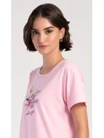 Dámská noční košile s krátkým rukávem Elizabeth Dámská noční košile s krátkým rukávem Elizabeth