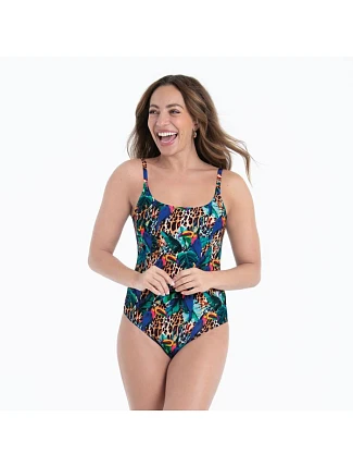 Style Mona jednodílné plavky 7774 multi colour - RosaFaia