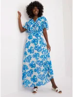 DHJ SK 15986 šaty.67 modrá