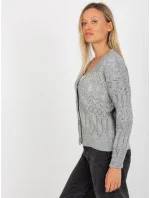 Dámský svetr LC SW 8022 šedý