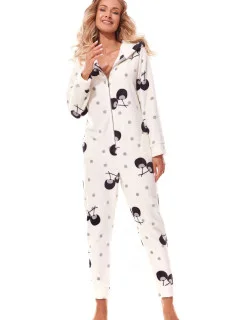 Dámský overal 9151 K PRN Ecru s potiskem - L&L Lamp