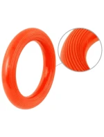 GUMOVÝ RINGO O PRŮMĚRU 17 CM - TULLO ORANŽOVÝ