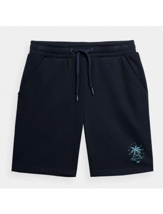 Chlapecké juniorské šortky 4FJSS23TSHOM047 31S - 4F Chlapecké juniorské šortky 4FJSS23TSHOM047 31S - 4F