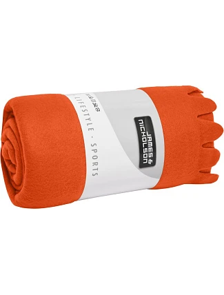 Daiber JN 957 Fleecová deka s třásněmi 02.0957 orange Daiber JN 957 Fleecová deka s třásněmi 02.0957 orange
