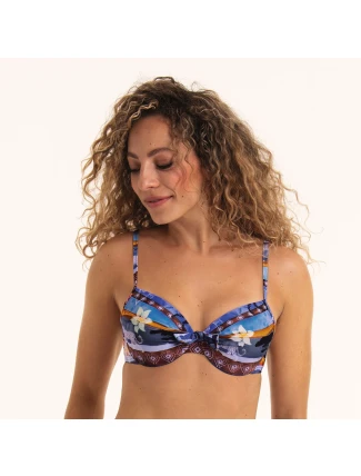 Style Eleonore Top Bikini - horní díl 8719-1 multi colour - RosaFaia