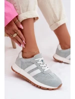 Dámské tenisky z přírodního semiše mátové Marceline