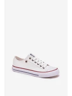 Pánské nízké textilní tenisky Big Star – bílé Pánské nízké textilní tenisky Big Star – bílé