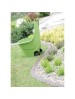 Zahradní zábrana PALISADA SHEET 3,8M hnědá