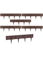 GARDEN PALISADA BORDER Proutěný trávníkový lem 390CM hnědé dětské GARDEN PALISADA BORDER Proutěný trávníkový lem 390CM hnědé dětské