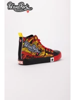Tenisky Pol'and'Rock Festival X Big Star SS174501 Černo-Červené