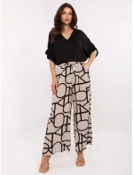 Kalhoty D73771M62237G beige